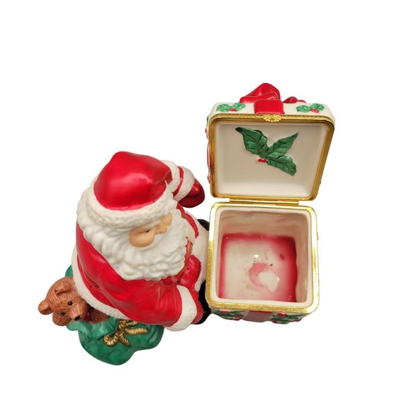 PartyLite Jolly Santa Votive Holder P7251 Santa Claus Christmas Winter - Picture 6 of 10